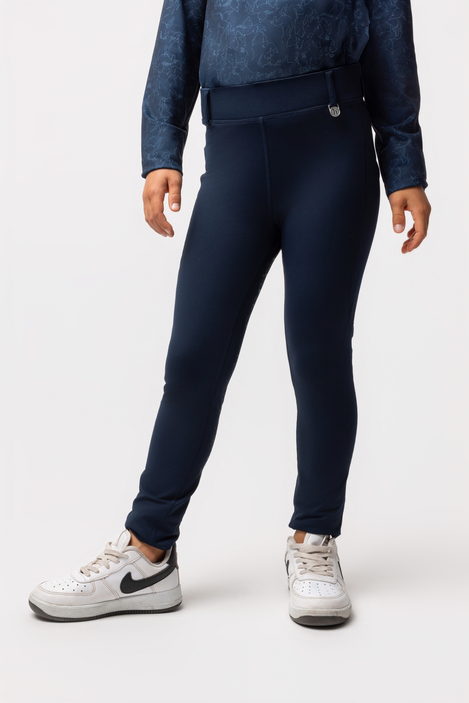 Horze Dea barnens helskodda ridbyxor i thermo