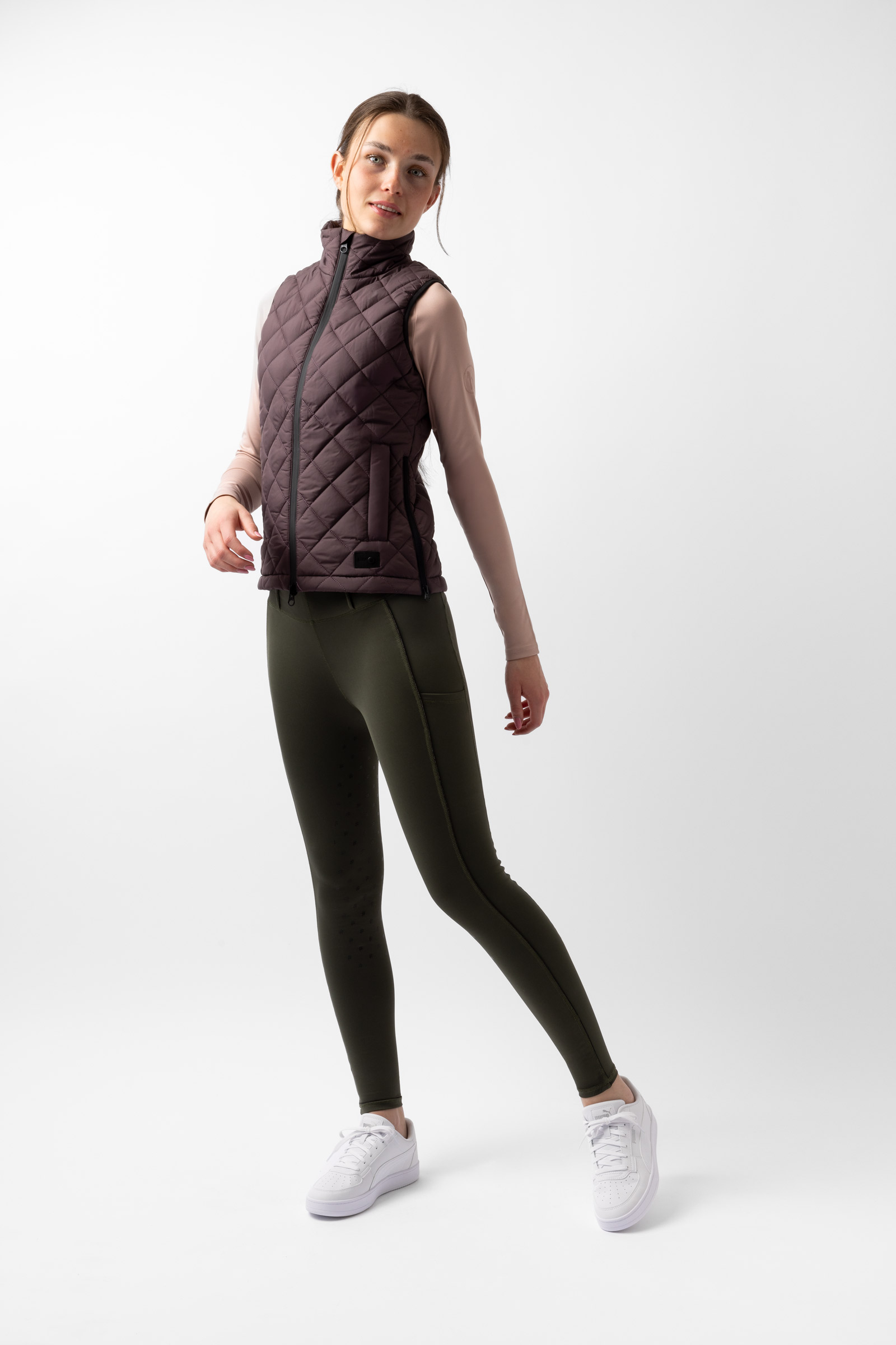 Horze Young Rider NAIA vadderad ridväst damstorlek