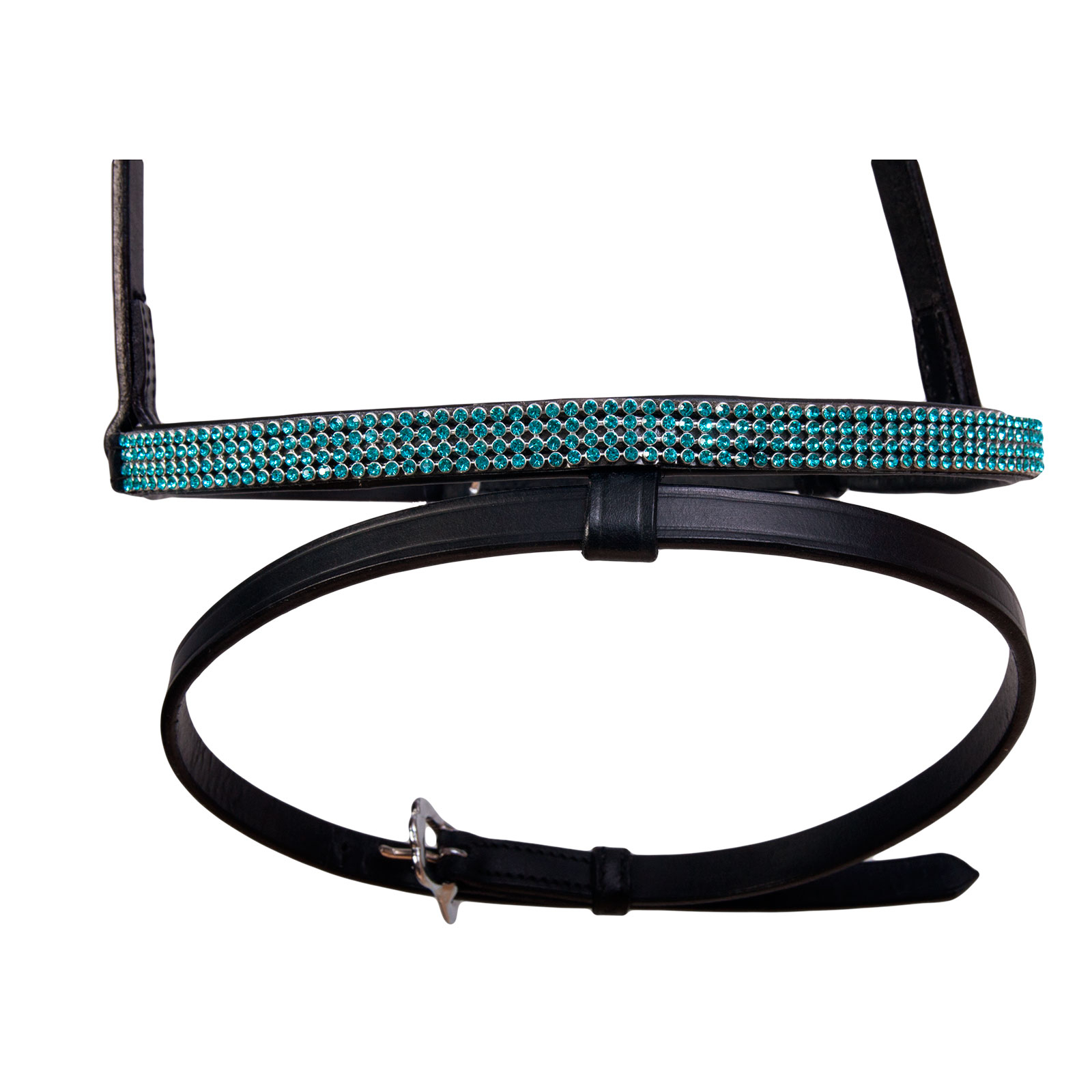 Karlslund kombinerad nosgrimma, 4 rader kristaller