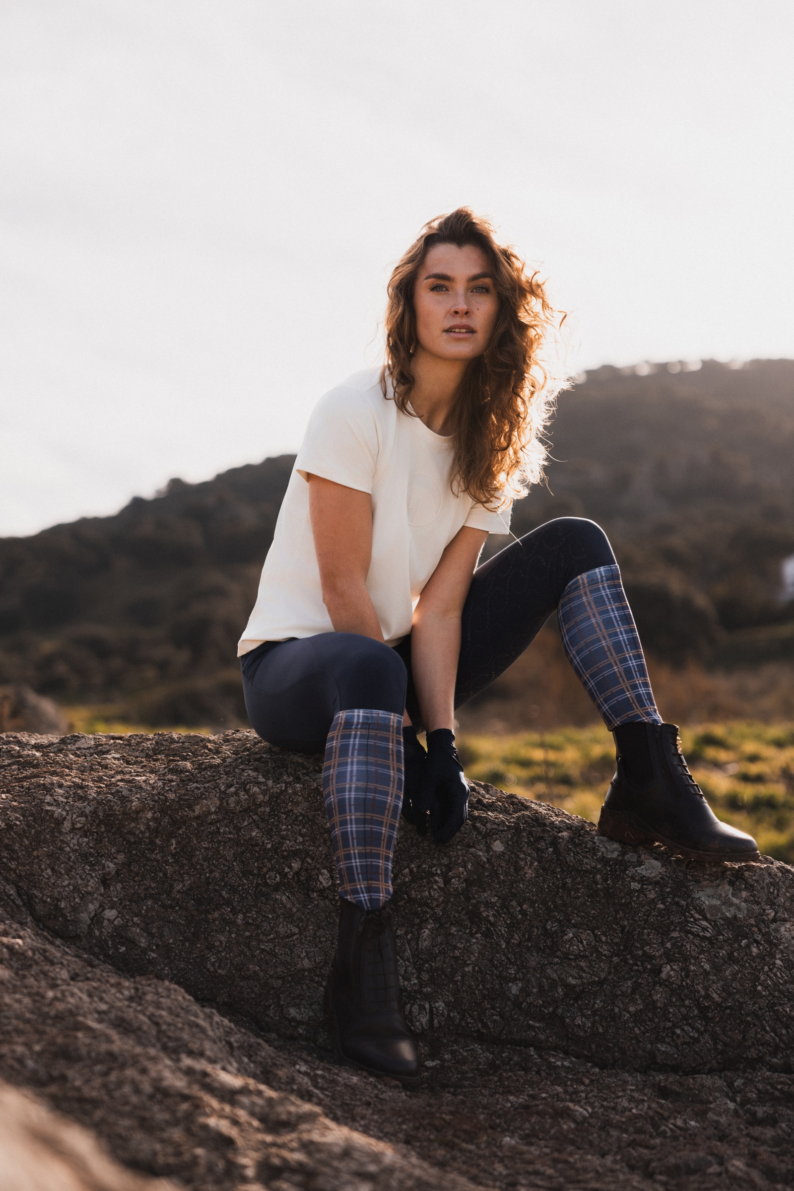 Horze Ivy ridstrumpor 