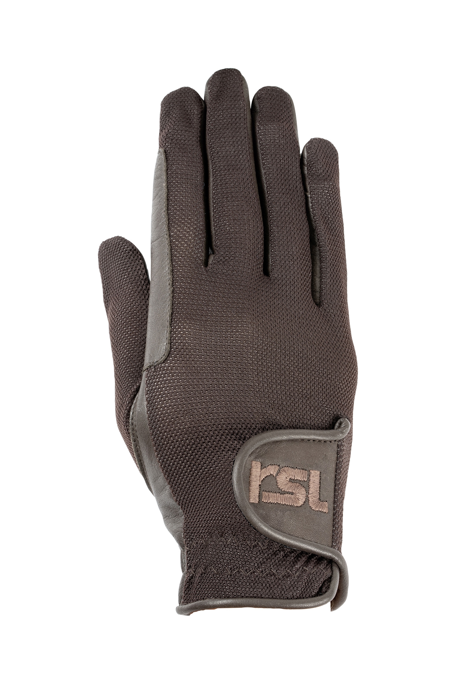 Brown RSL Santa Monica Leather Riding Gloves