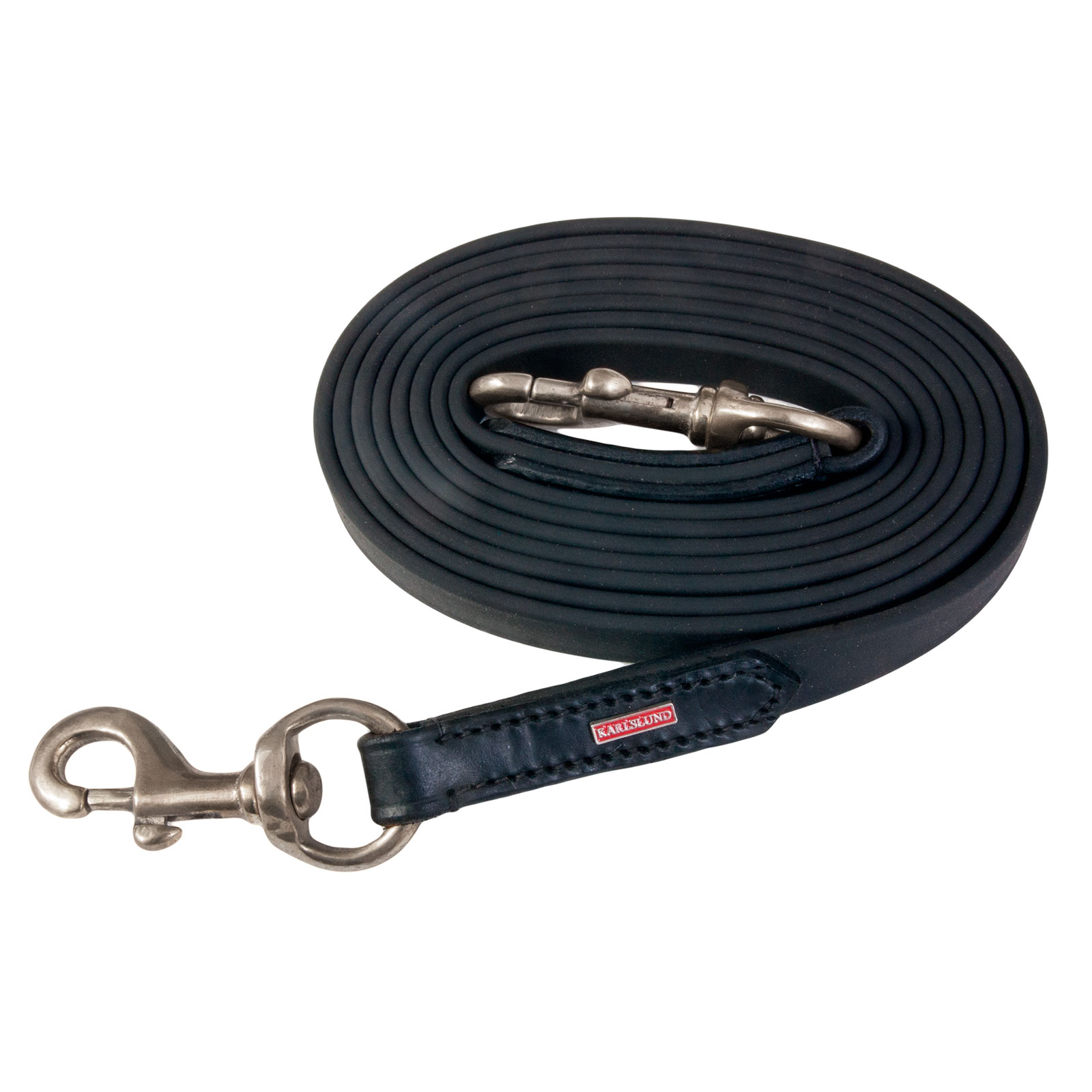 Black/Chrome Karlslund BioThane tyglar