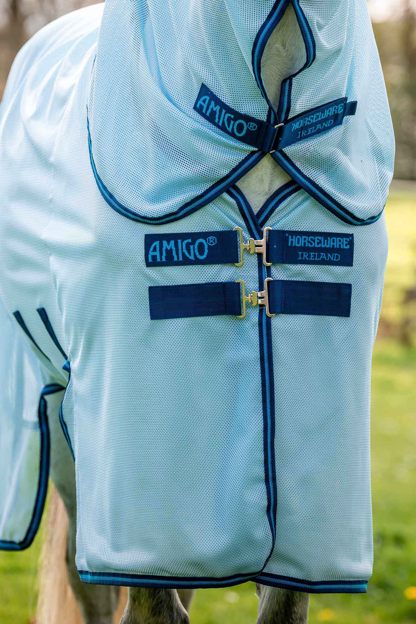 Horseware Amigo Bug Buster flugtäcke med avtagbar halsdel