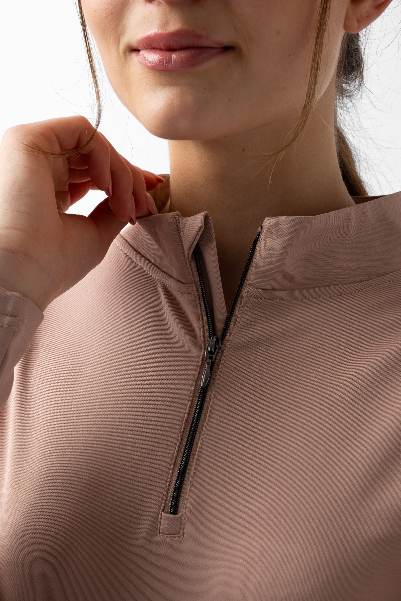 Horze Young Rider ELISA funktionell l&aring;ng&auml;rmad topp dam