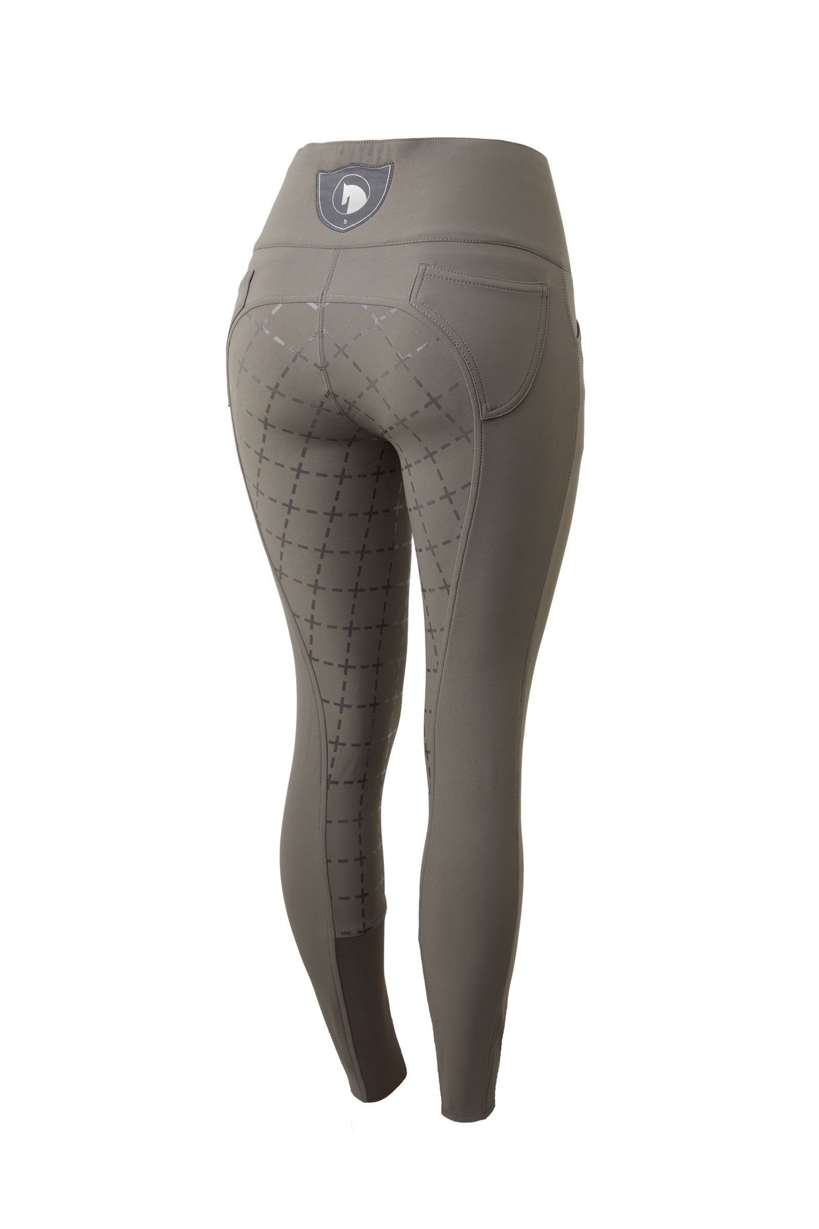 Horze Desiree ridbyxor f&ouml;r dam med high waist och silikon-helskodd