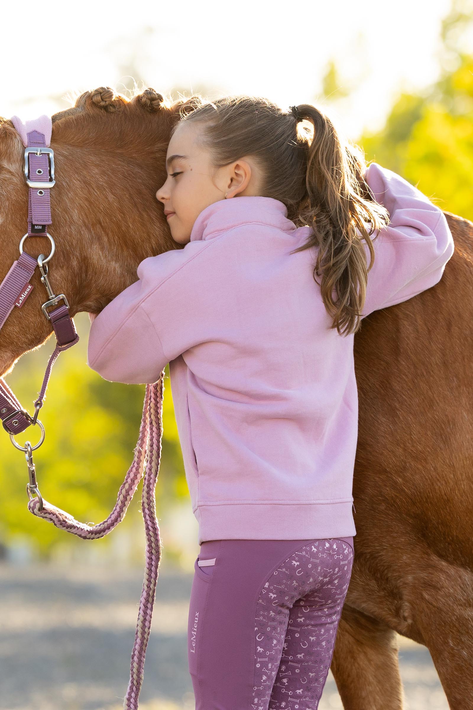 LeMieux Mini Quinn barn quarter zip tr&ouml;ja