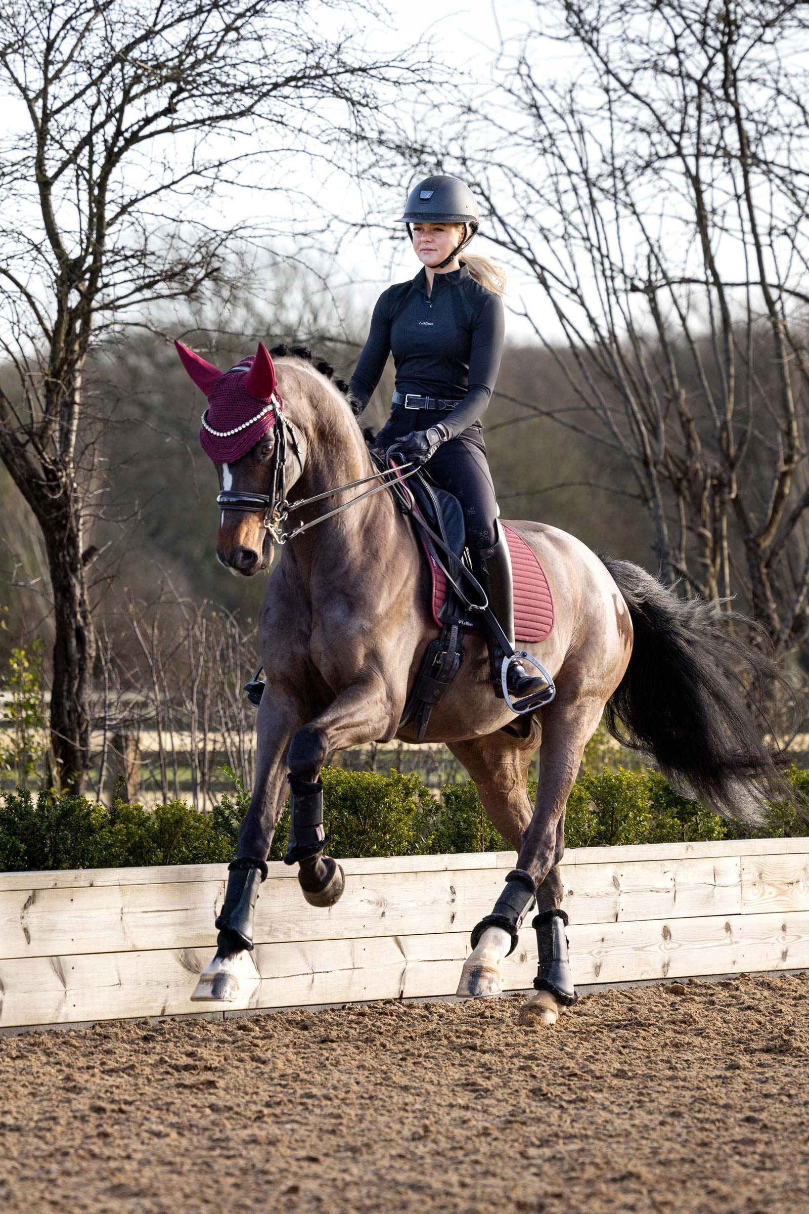 LeMieux Mia l&aring;ng&auml;rmad funktionsundertr&ouml;ja i mesh