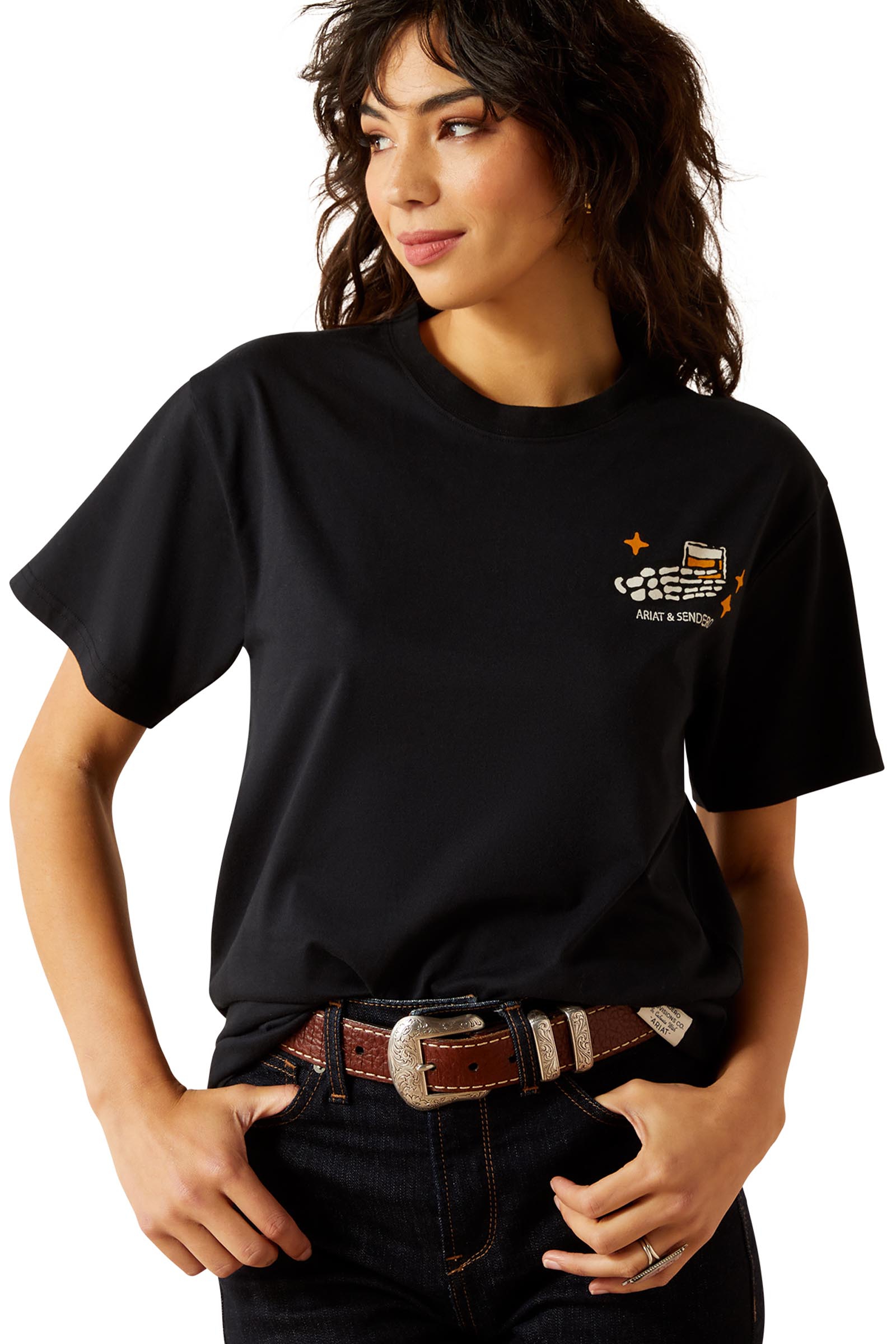 Ariat Sendero When Life Gives You Agaves T-shirt f&ouml;r herr