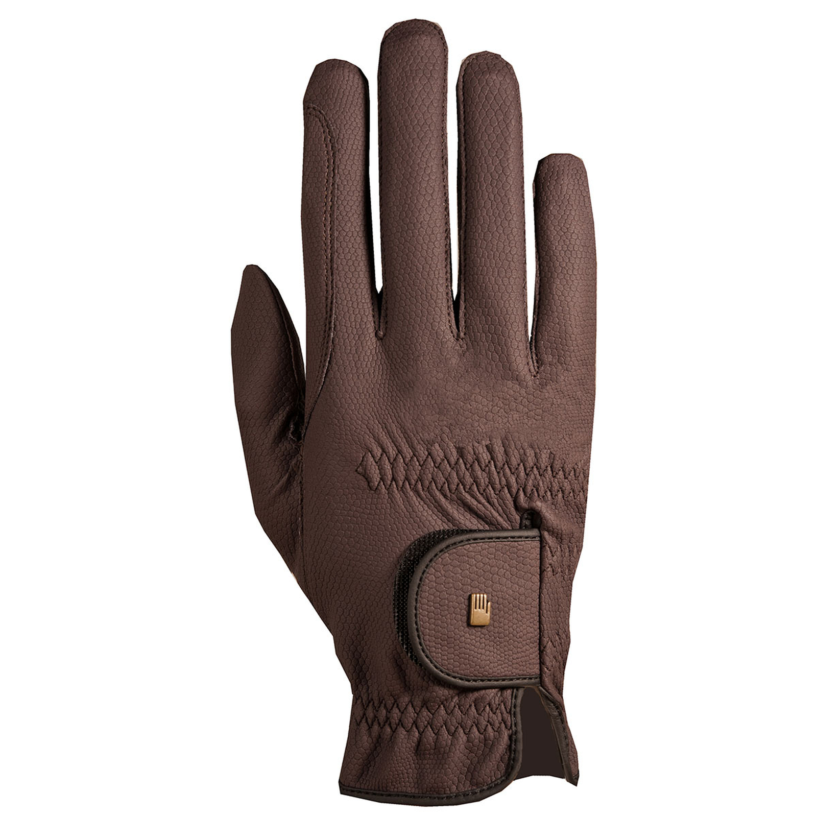 Dark Brown Roeck-Grip Junior Winter ridhandskar
