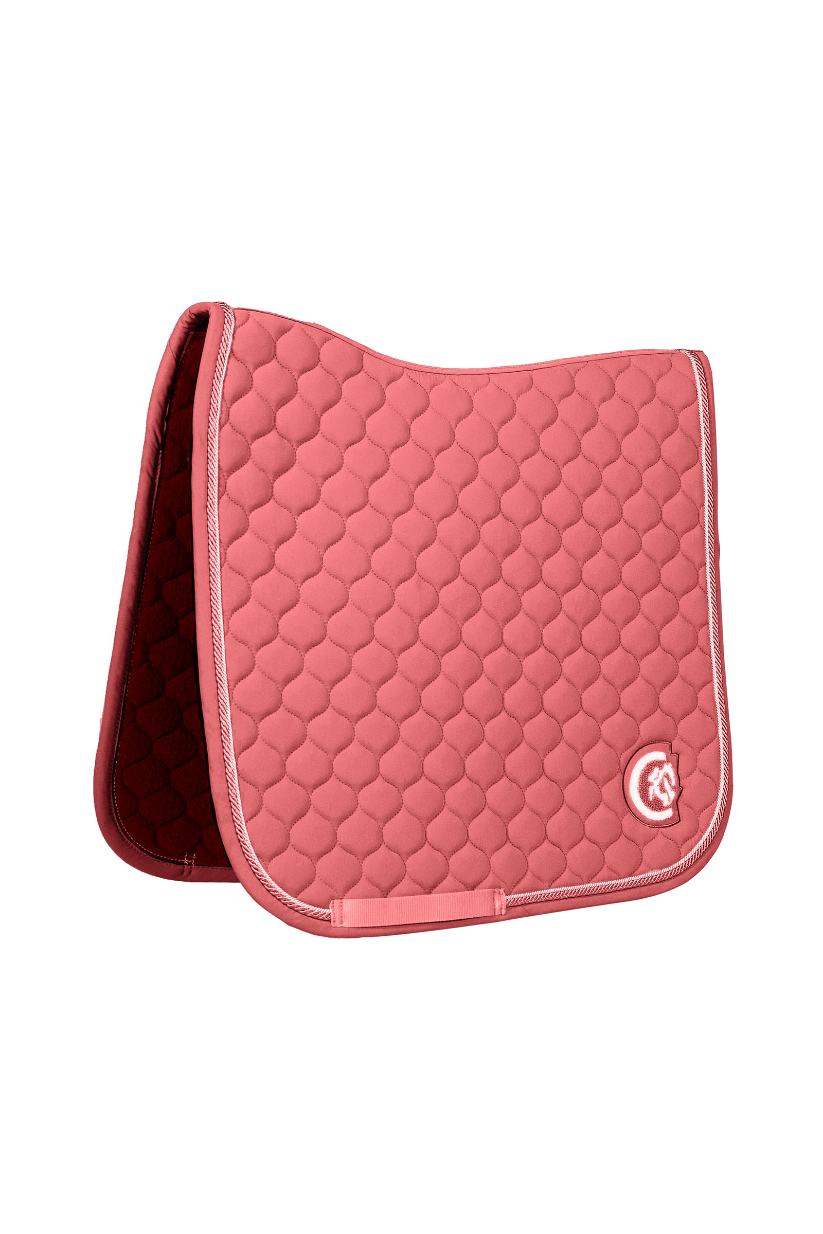 fuchsia Kentucky Horsewear dressyrschabrak onion quilt 3D logo