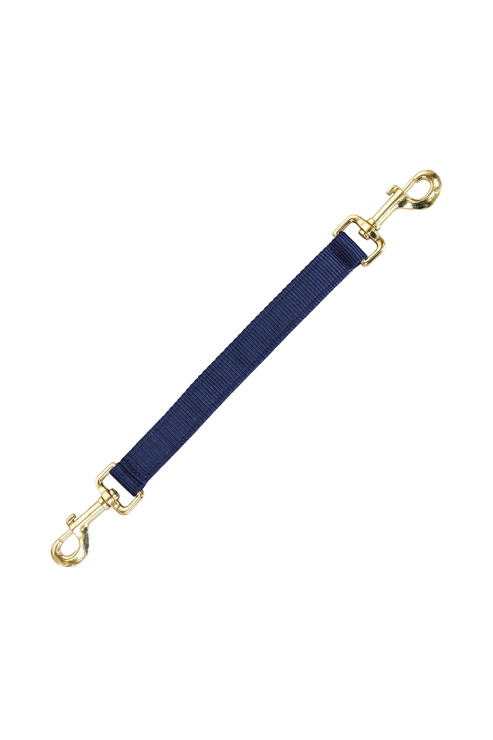 Navy Kentucky Horsewear nylonh&aring;llare med krokar (25 cm)  