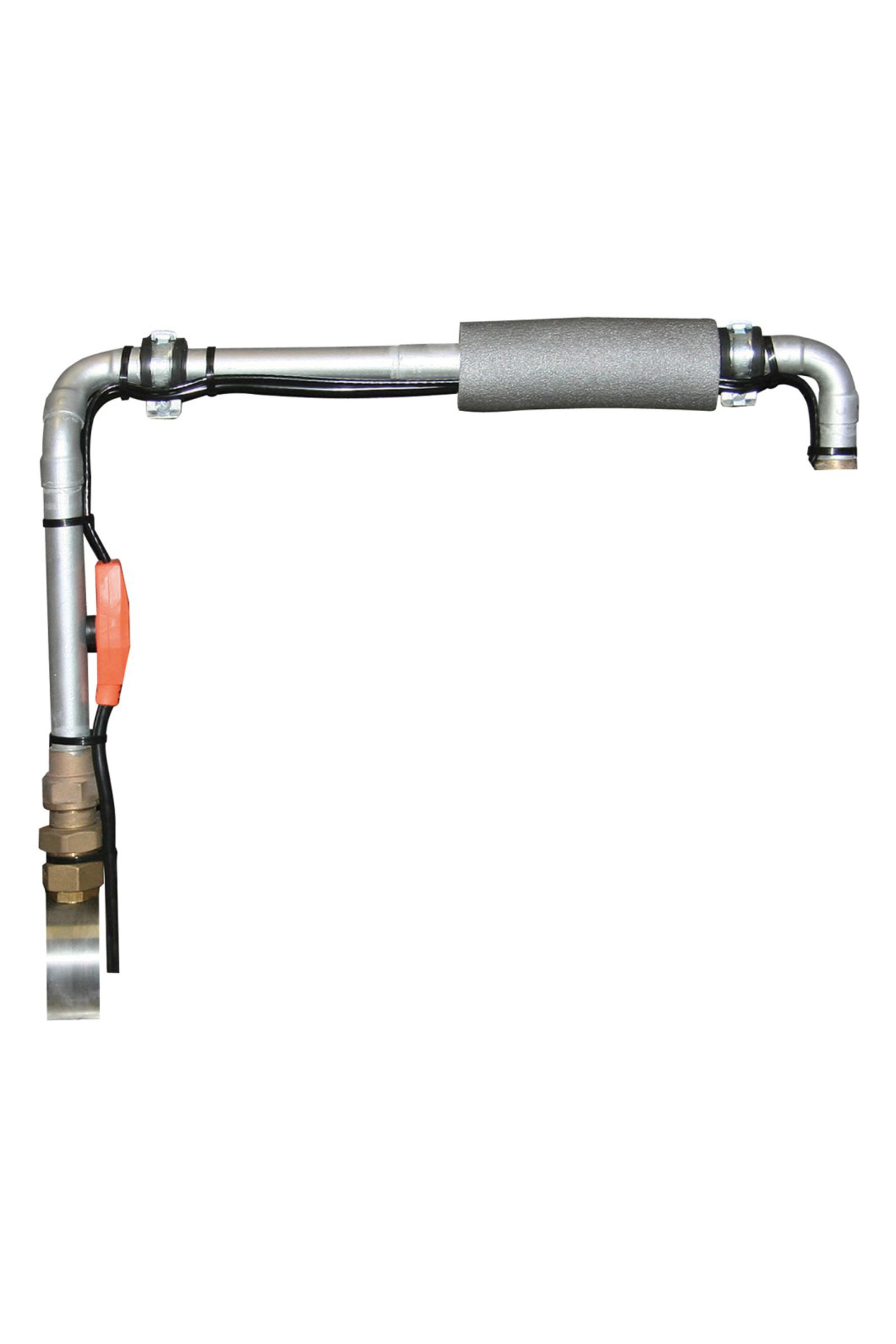 Kerbl Frostskyddsvärmekabel med termostat, 8 m, 128 W