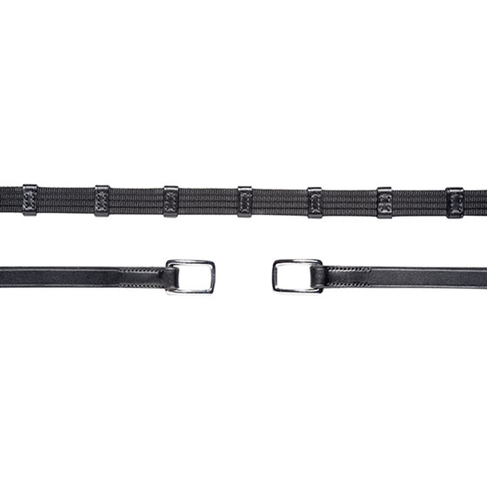 Black/Silver Schockem&ouml;hle Sports Warendorf tyglar, tyglar Basic SPORTS