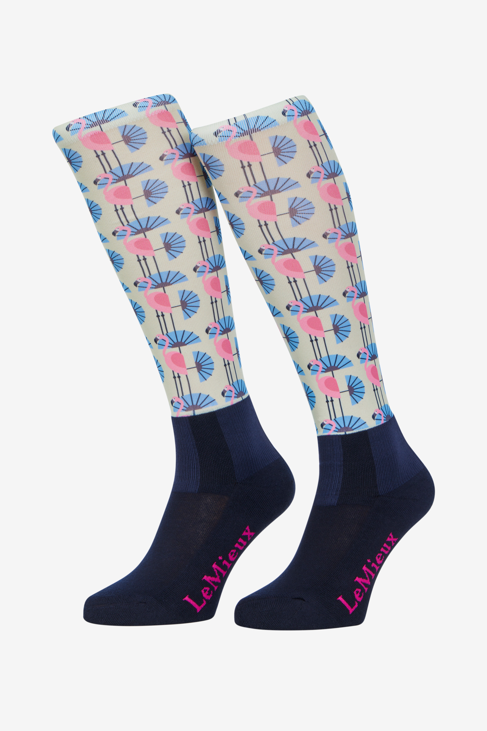 Flamingo LeMieux Footsie strumpor