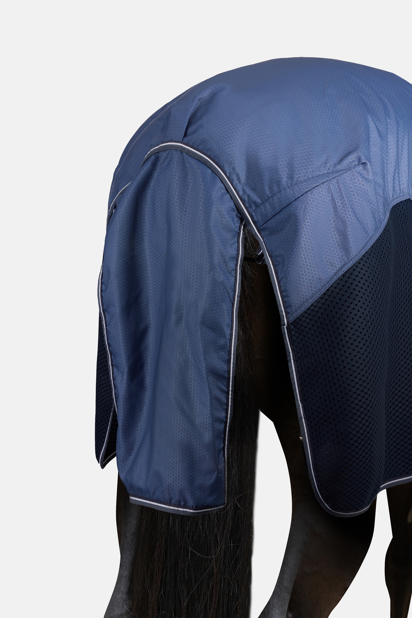 Horze Aircool 3D regnt&auml;cke med avtagbar hals