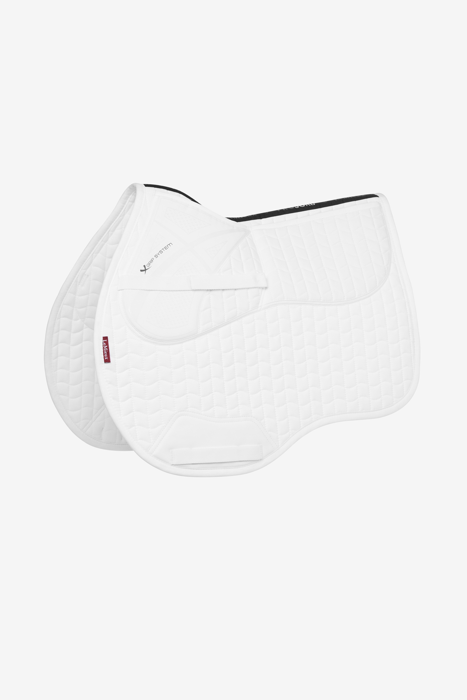 White LeMieux Prosorb Plain 2 Pocket GP Square Pad