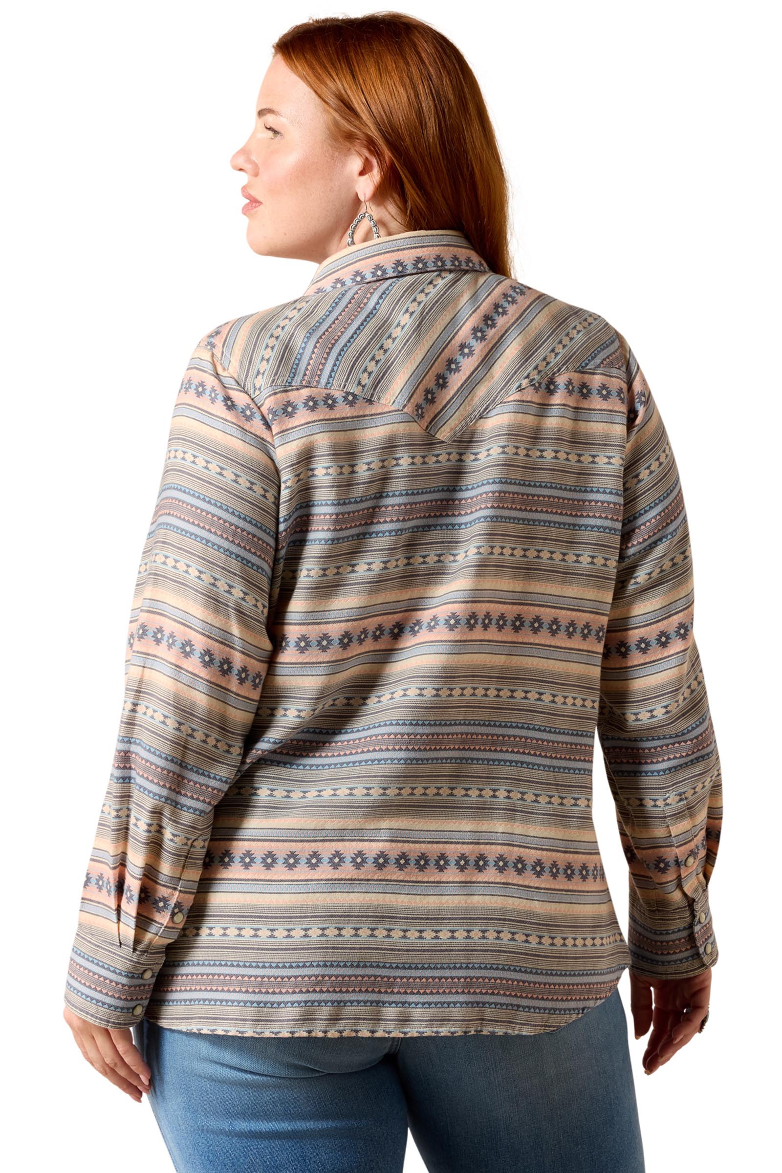 Ariat Dam Arizona westernskjorta med tryckknappar