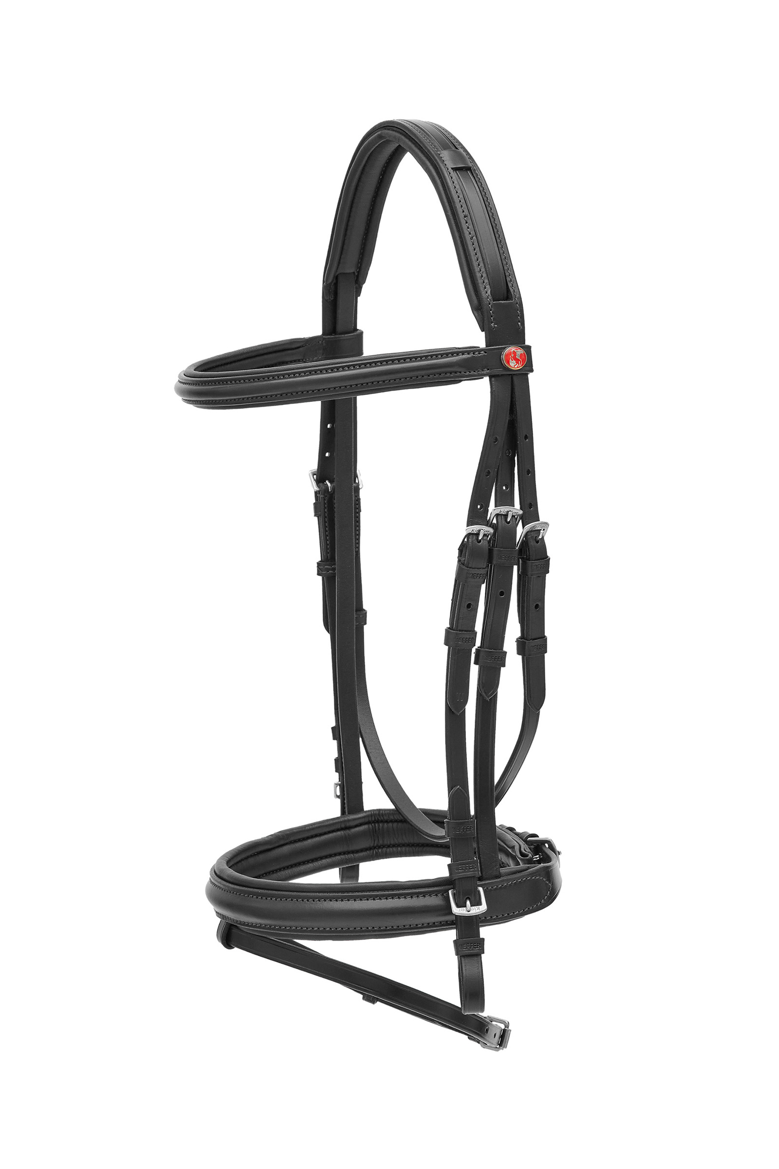 Black Kieffer Ergonomic Line Bridle