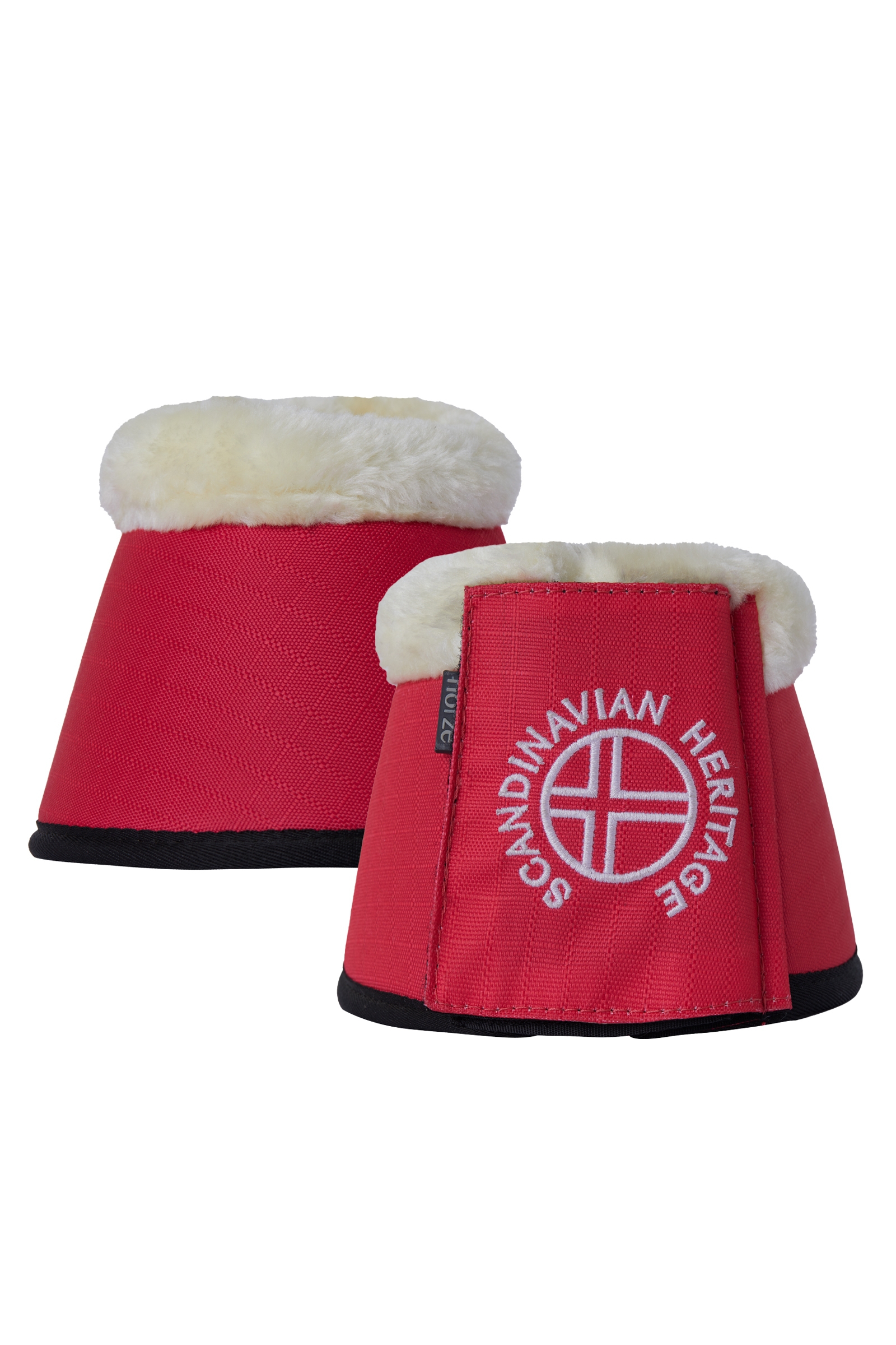 Rouge Red Horze Oslo boots för häst med fuskpäls