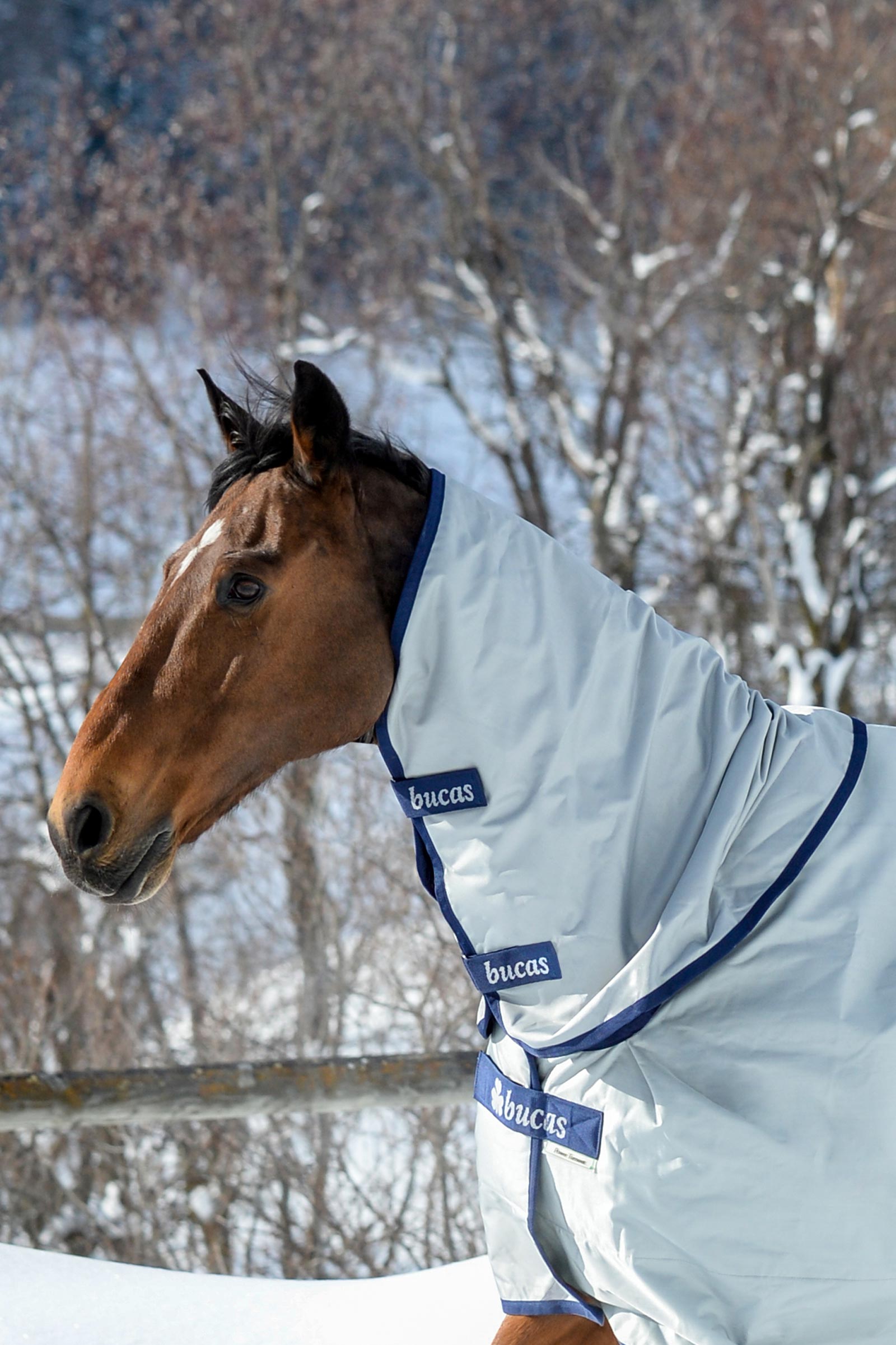 Bucas Power halstäcke för utetäcke, 300g