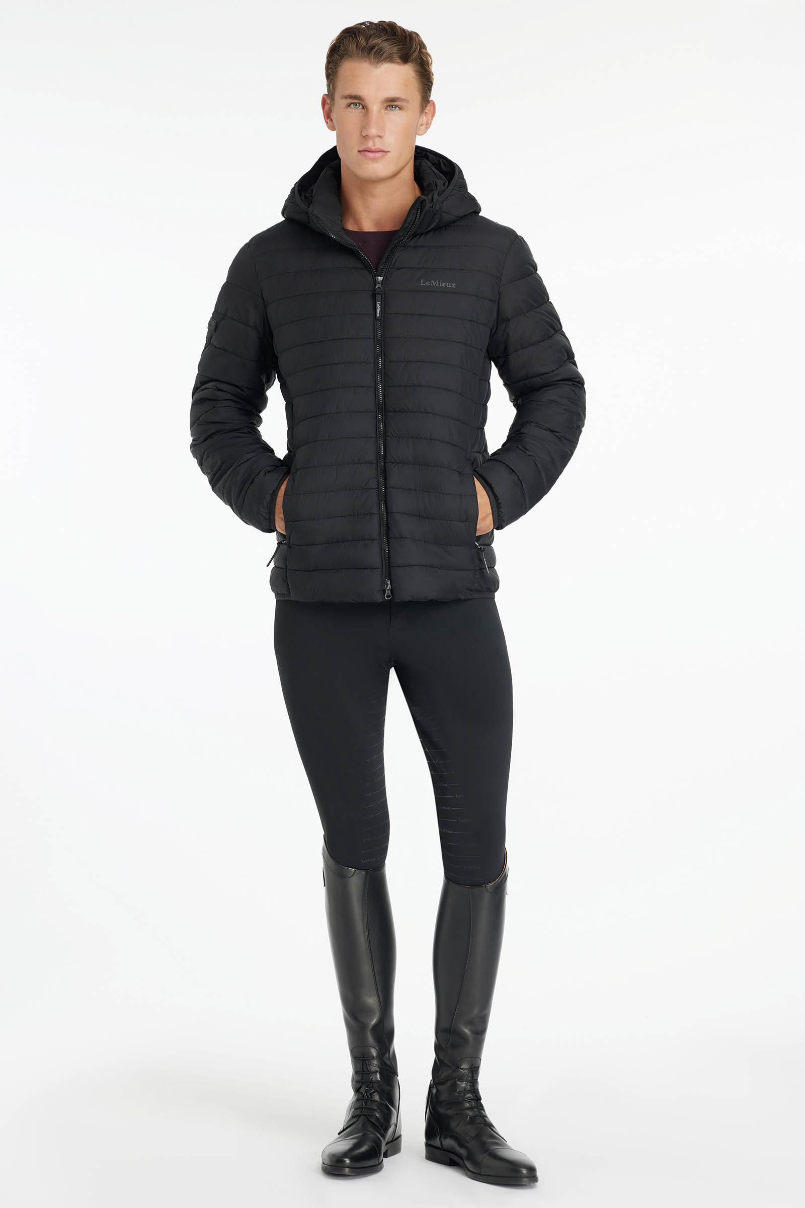LeMieux herr vadderad jacka med huva